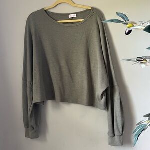 Pink Lily waffle knit top